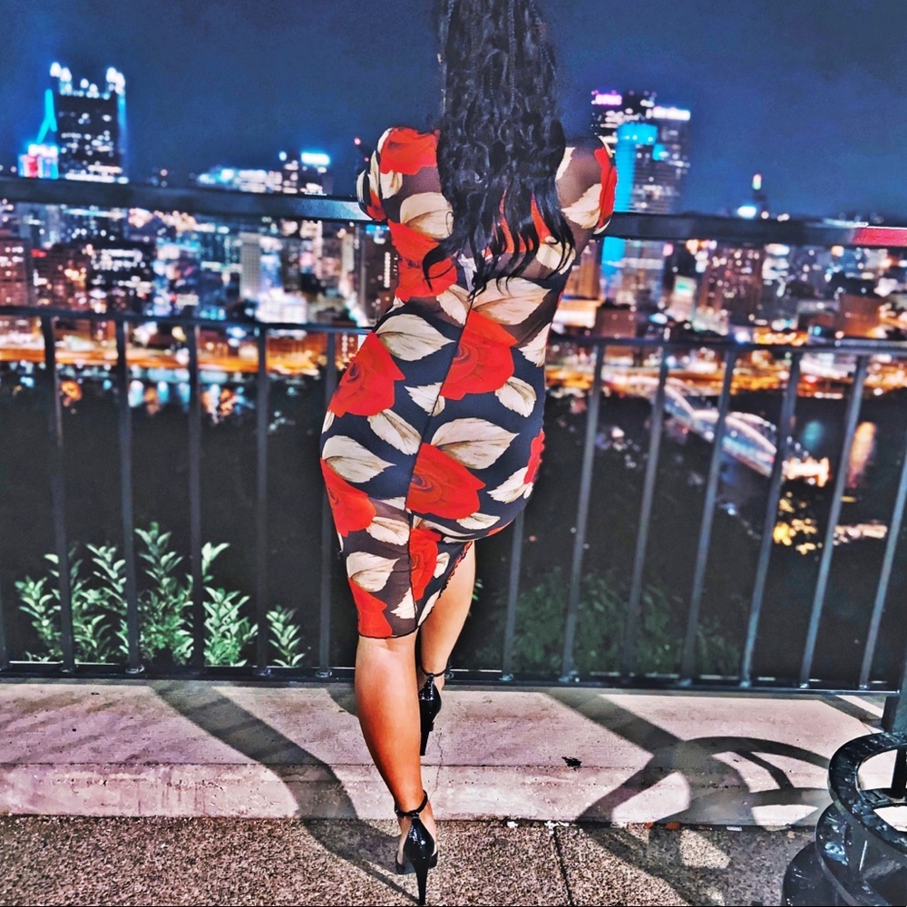 The seductive Rose dress - Picture 4 of 7